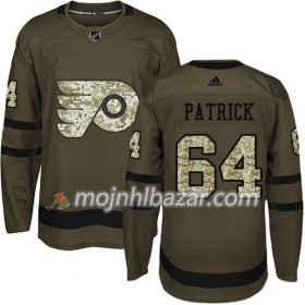 Dresovi Philadelphia Flyers Nolan Patrick 64 Adidas 2017-2018 Camo Zelena Authentic - Muške